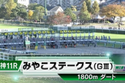 【みやこS】サンライズホープ＆幸騎手がｷﾀ━━━━(ﾟ∀ﾟ)━━━━ !!