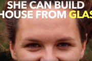 捨てられたワインボトルなどの空き瓶で家を建てる？！島で廃棄物を再利用する方法を考えた女性とは