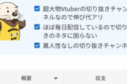 【悲報】vtuberの切り抜きさん、チャンネルを売買に出してしまう