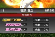 【プロスピA】しかし菅野には厳しいな…援護◎はいらない