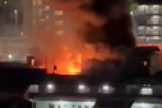 【動画】 横浜市戸塚区原宿4丁目 原宿交差点前で火事 「原宿やばいよ」「凄い煙」「私の部屋まで煙の匂い」