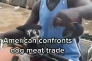 海外「アフリカまで行って現地民の犬食文化を非難しているアメリカ人」