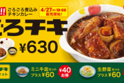【速報】松屋「ごろごろ煮込みチキンカレー」、電撃復活！！