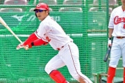 【カープ】打撃練習で田中広輔が快音連発4安打！菊池涼＆長野は柵越え！大瀬良MAX145順調な仕上がり！