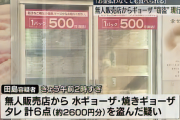 無職(34)「無人の餃子販売店だからお金を払わなくても餃子が食べられると思った😭」 地検「うーん、これは不起訴」