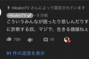 【悲報】ヒカキン「ガキが・・・舐めてると潰すぞ」