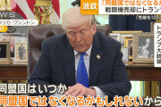 【悲報】トランプ「同盟国はいつか同盟国じゃなくなるかもしれないよな」