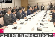 【安倍首相】「対策チームを編成し、集団感染が発生している自治体支援」...北海道からの要請受け現地派遣へ　新型コロナ感染症対策本部