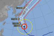 【悲報】 台風19号さん、無事に関東を破壊する予定