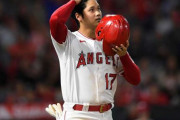 ここ４試合の大谷さん、四球 四球 ゴロ 四球 四球 三振 三振 四球 四球 四球 三振 四球 四球 四球 四球 三塁打 三塁打 四球 四球 三振