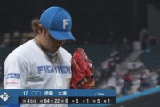 【vs.オリックス】日ハム伊藤、森に逆転2ランを浴びて5回途中6失点KO　ベンチで立ち上がれず
