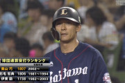 西武・栗山、球団新記録の通算1807安打