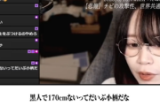 たぬかなさん、例の反日YouTuber黒人への強烈どストレートが話題「黒い人種であの身長、自分の国で辛い思いしたんだろうな」