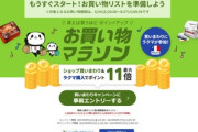 楽天市場､24日20時から｢お買い物マラソン｣を開催