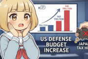 【緊急】アメリカ「防衛費140兆円から240兆円に増やします」←早く日本も防衛大増税しろ