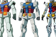 流石に初代ガンダム年々変わりすぎだろ…