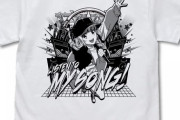 「パリピ孔明 月見英子 Tシャツ WHITE」予約開始！「バンドTシャツ」風デザイン！「EIKO」ファンの方はぜひ