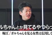 【画像】ホリエモン「ガールズちゃんねる見てる奴はクソ女」→大炎上
