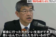 「都会に行った方がいい生活ができると思い込んでいる人たちがいる」推計人口65万人割れに高知市長　「若者が住み続けたいまちづくり」目指す