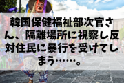 【恐怖】韓国保健福祉部次官さん、隔離場所に視察し反対住民に暴行を受けてしまう……。←髪だけはやめてあげて！