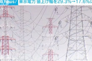 29.3%値上げ予定だった東京電力､17.6%に圧縮　直近の燃料価格で再算定