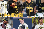 2019年の阪神中継ぎ陣ｗｗｗ
