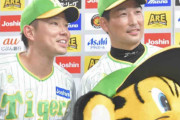 阪神・糸原＆岩崎が爆笑お立ち台　糸原「延長嫌だったんで打ちました」　岩崎は抑揚のないトーンで「明日も勝つばーい」塩対応口調に虎党沸く