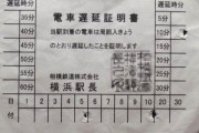 海外「日本の電車遅延は緊急事態！？ 日本人サラリーマンは大変だな」分刻みの遅延証明書を見た外国人の反応