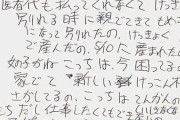 【超画像】知人の女から支離滅裂な手紙が届いたんだが･･･