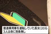 家族5人が乗る普通乗用車がガードパイプに衝突・次女（17）死亡　指宿・鹿児島