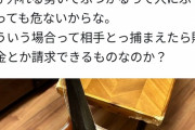 【画像】コントラバス奏者さん、駅でぶつかられ楽器が破損し激怒…