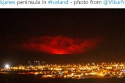 【マグマ】アイスランド首都付近のファグラダルスフィヤル火山が「800年ぶり」に噴火