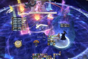 【FF14】新たな謎解き要素？絶もうひとつの未来P4ではエデンN4層の演出のようなガイアとリーンの結晶が登場するも光と闇の竜詩の範囲であっさり壊される