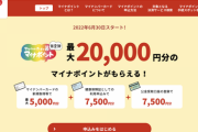 【悲報】ワイ、マイナポイント獲得に向けカード申請に動くも間に合わないと知り咽び泣く