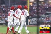 広島が松山のスリーラン早くも6点目！阪神青柳炎上