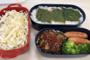 【画像】ワイの手作り弁当！！！！！！！！！