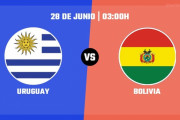 ◆ｺﾊﾟ･ｱﾒﾘｶ◆C組2節 ウルグアイ×ボリビア ウルグアイ後半も3G！スアレスも思い出出場させて夢スコ完勝で2連勝！GL突破決定