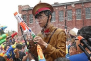 【韓国祭り】 「日本巡査に水鉄砲を撃ちに行こう」…14、15日に行われる子どもイベント「独立軍戦闘体験」が斬新だと話題に[08/12]  [LingLing★]