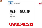 DeNAルーキー篠木健太郎、中継ぎで開幕1軍濃厚「1年を通してチームのために」