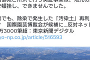 政治家なら対案出せって　〜　社民党・福島みずほ氏「汚染土の再利用に反対です。」