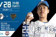 【交流戦日ハムvs.巨人2回戦】5（左）今川　9（遊）上川畑