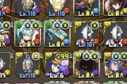パズドラって人権キャラとか必須サブとかアシスト全部揃えたら1PTで２０～３０万ぐらい？