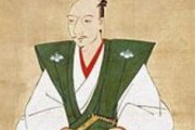最新戦国武将人気ランキング「1位 織田ノブナガ」「2位 徳川イエヤス」「3位 上杉ケンシン」