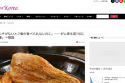 【悲報】ソウル大学研究チーム「韓国人のがん発生最大の要因はキムチ」