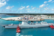 中国海軍052D型駆逐「淄博」がトンガの首都ヌクアロファに到着…同国海軍創設50周年記念式典に参加！