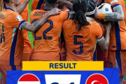 【朗報】オランダ…トルコ相手に逆転勝利！イングランドとの準決勝ｗｗｗｗｗｗｗｗｗ
