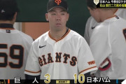 巨人が今季3度目2桁失点で日本ハムに惨敗、借金生活に逆戻り…丸先頭弾、岡本和13号も空砲