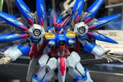 リアル等身「ガンダムアクエリアス」が参考展示！しかもメタルロボ魂！