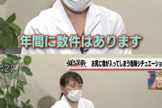 お医者さん「お尻に異物が入ってますが……」　患者「そういえば、昨日お風呂場で尻餅ついた！」