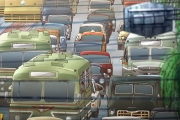 何で昭和アニメって都会描写になると車のクラクションが鳴りまくってるの？